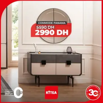 Commode PANAMA 4 tiroirs