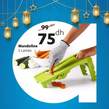Mandoline 5 lames