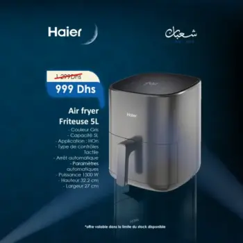 Friteuse Air fryer 5 litres HAIER
