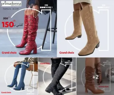 Promo spécial bottes pour femme