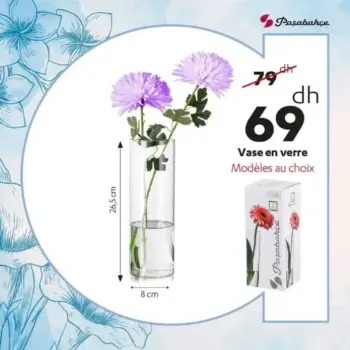 Vase en verre divers modèles