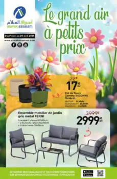Catalogue Aswak Assalam Le grand air à petits prix