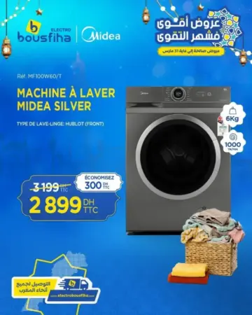 Machine à laver 6Kg MIDEA
