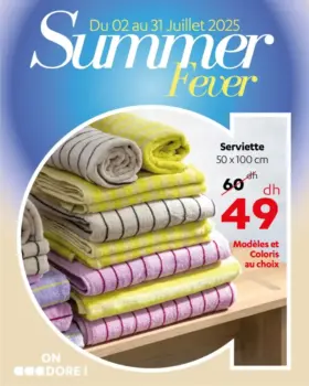 Serviette modèles au choix 50x100cm