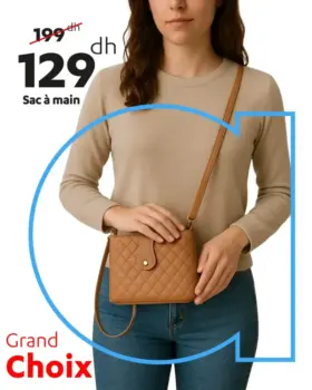 Sac à main petite taille beige