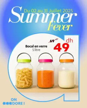Bocal en verre 5 litres