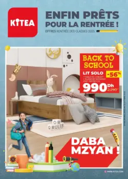Catalogue Kitea Spécial rentrée scolaire