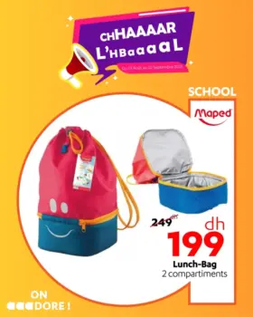 Lunch-bag 2 compartiments MAPED