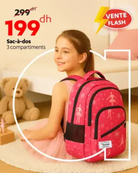 Sac à dos 3 compartiments