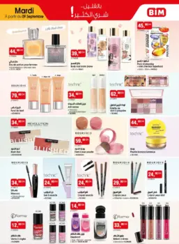 Catalogue Bim au Maroc Spécial Maquillages du Mardi 09 Septembre 2025