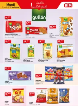 Catalogue Bim au Maroc Spécial biskuits Gullon