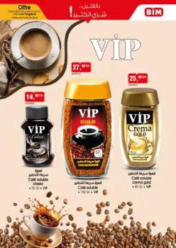 Catalogue Bim au Maroc Spécial offres en permanence Café VIP