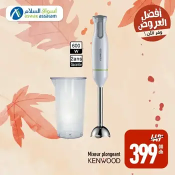 Mixeur plongeant 600w KENWOOD