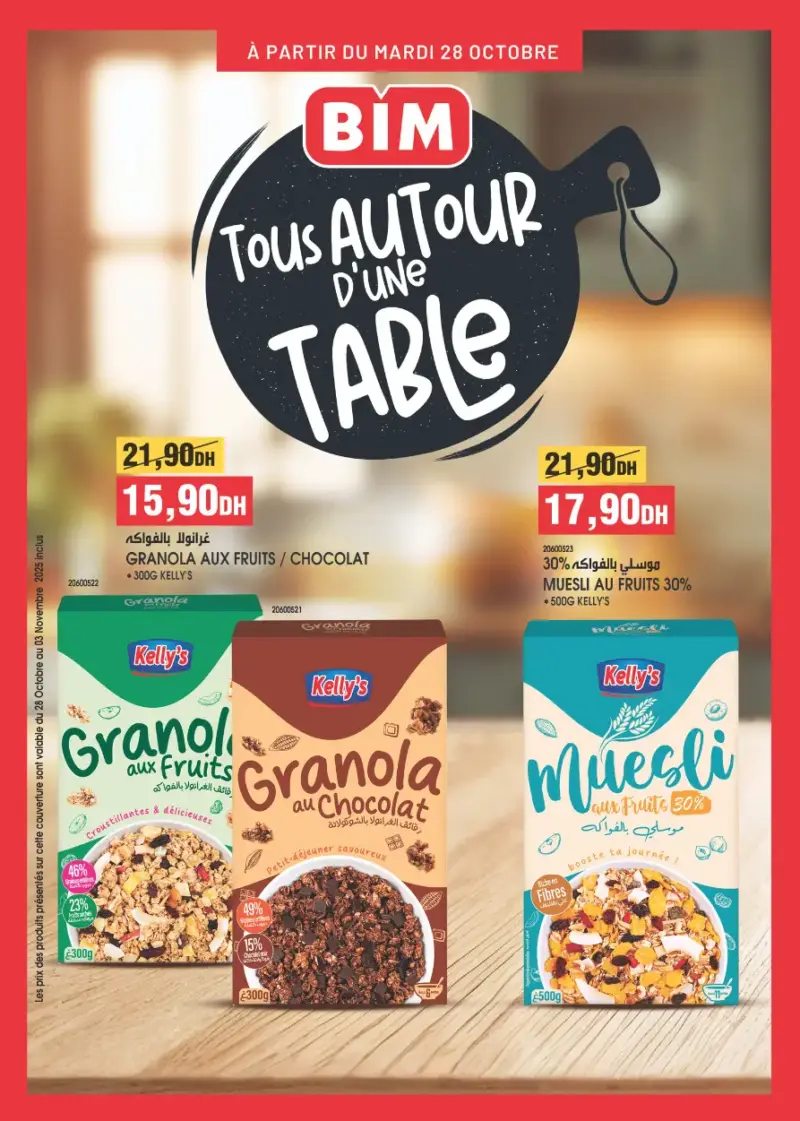 Spécial produits Kelly's