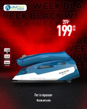 Fer à repasser TAURUS 1100w