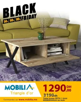 Table basse ZETH en bois