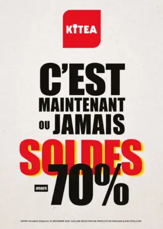 Catalogue Kitea Maintenant ou jamais soldés