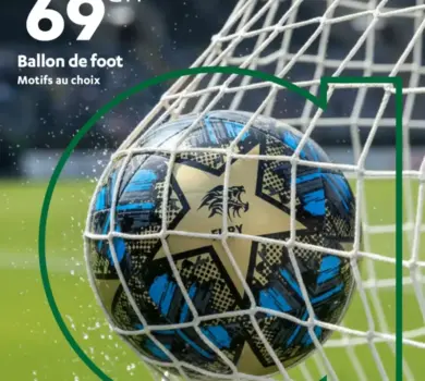 Ballon de foot motifs au choix