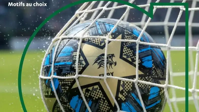 Ballon de foot motifs au choix
