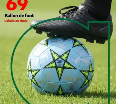 Alpha55 Ballon de foot coloris au choix