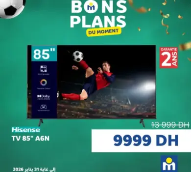 Smart TV 85 pouces A6N HISENSE