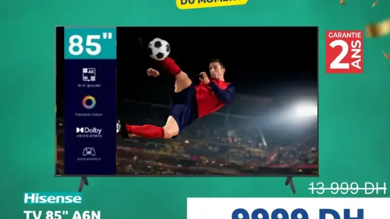 Smart TV 85 pouces A6N HISENSE
