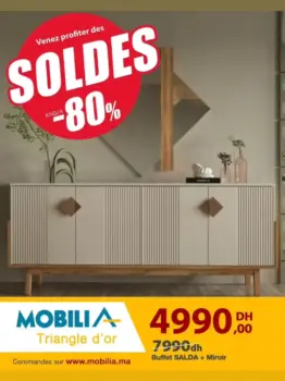 Buffet SALDA avec miroir