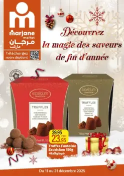 Catalogue Marjane Saveurs de fin d'année