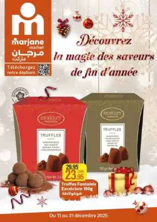 Catalogue Marjane Saveurs de fin d'année