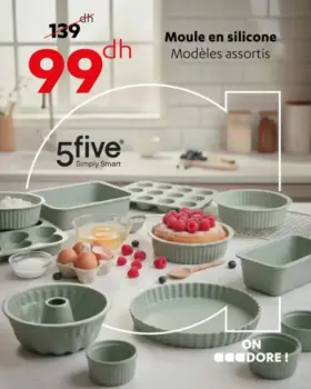 Moule en silicone modèles assortis 5FIVE Simply Smart