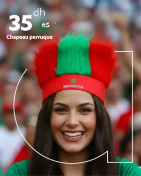 Chapeau perruque MOROCCO
