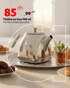 Théière en inox 900ml