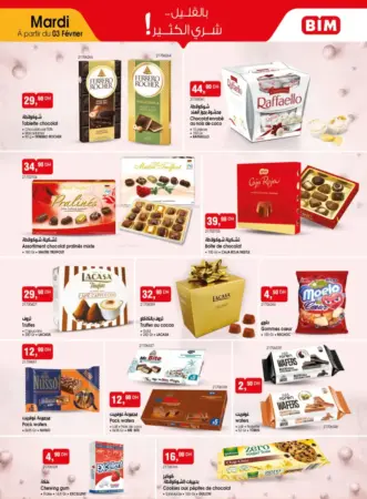 Catalogue Bim au Maroc Offres Chocolats et Wafers