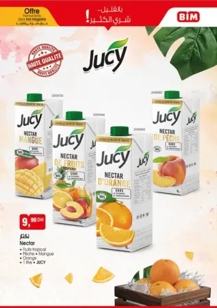 Catalogue Bim au Maroc Offres Jus Nectar de fruits